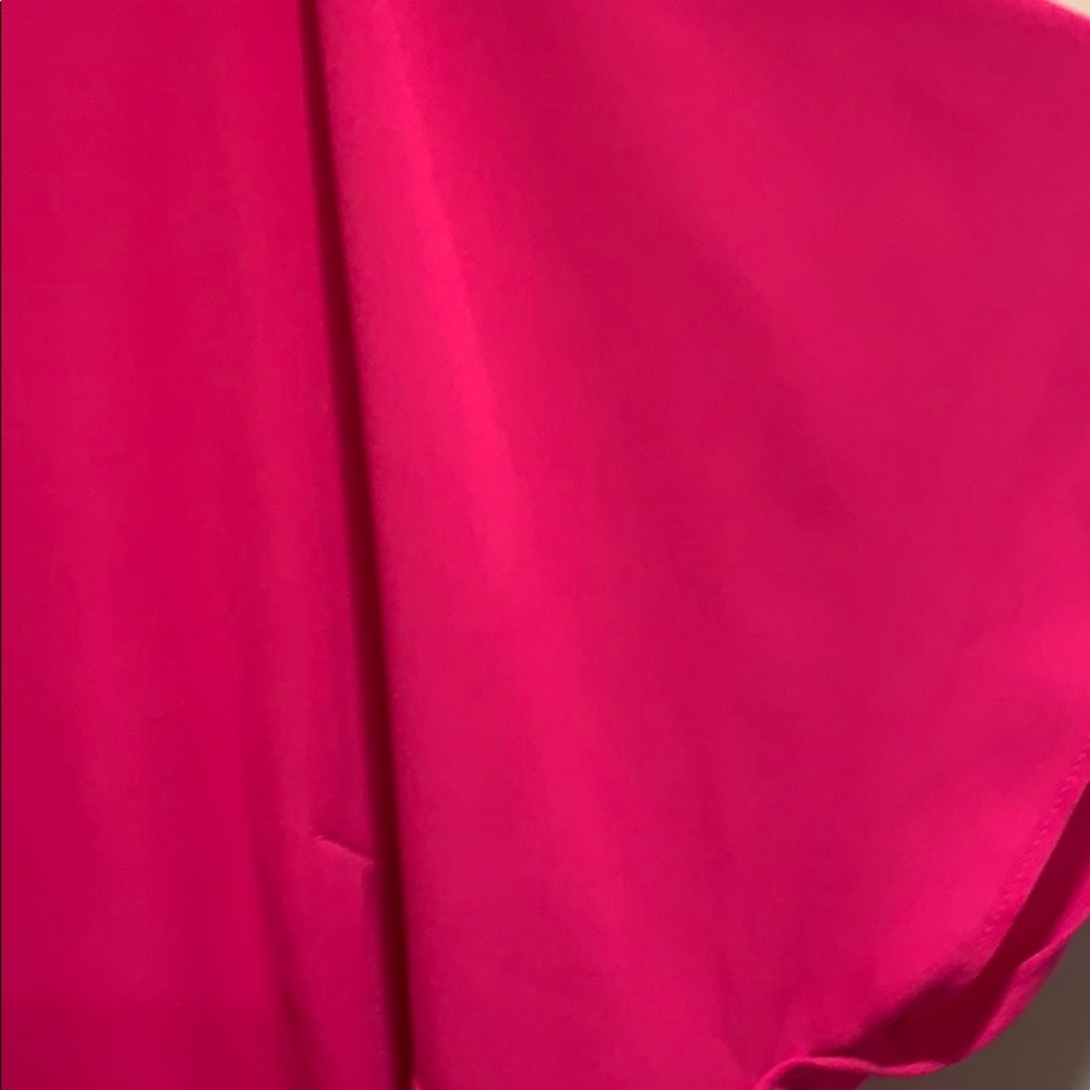 (PRE-LOVED) WORTHINGTON WOMAN HOT PINK BLOUSE - Picture 8 of 8